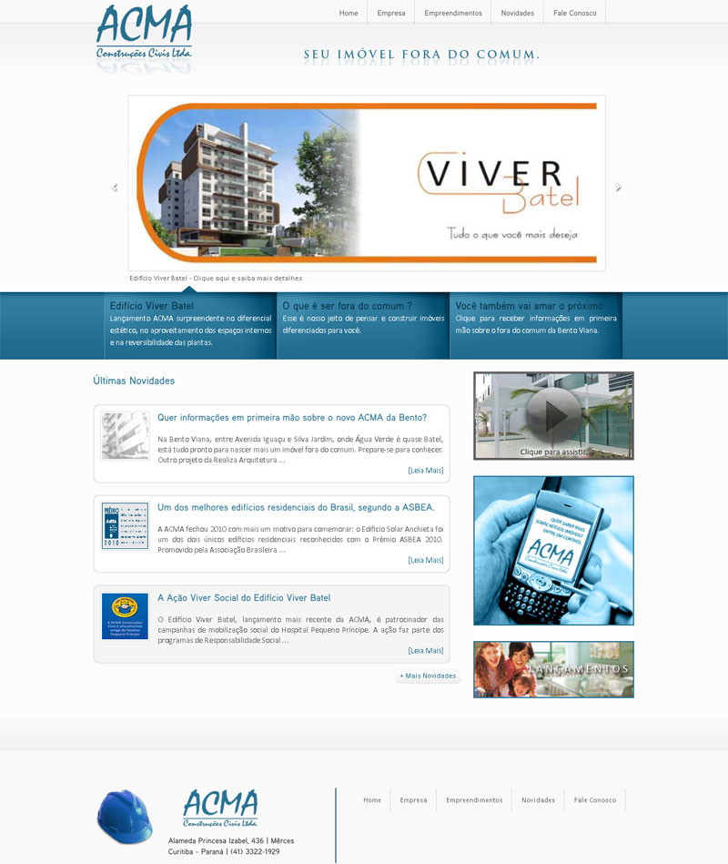 Home - ACMA Construções Civis Ltda